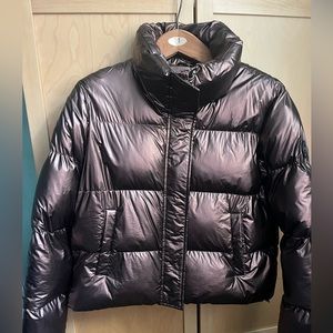 Chocolate brown Noize puffer. Like new condition